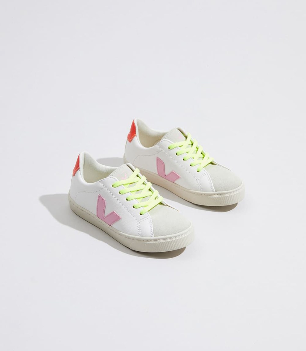 Veja Sneakers Kids - Esplar Lace Chromefree - White - 4926DCEUN